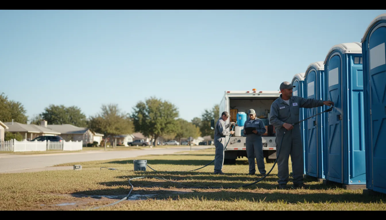 Long-Term Portable Toilet Rental in Lancaster, KS near me